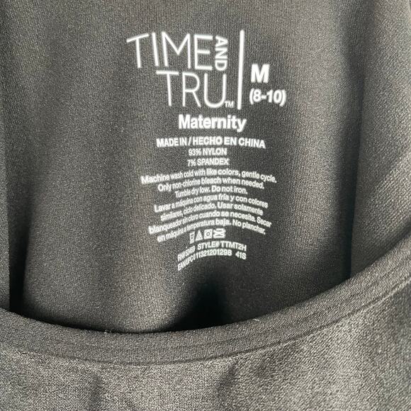 J2542 Time and Tru Maternity Keyhole Tank Top Size Medium (8-10) - Picture 4 of 6